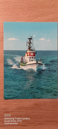 Postkarte dgzrs seenot - dgzrs,
