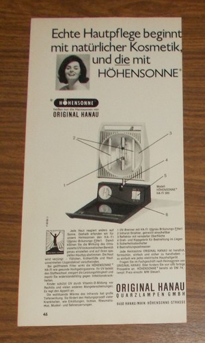 Seltene werbung original - seltene, hanau
