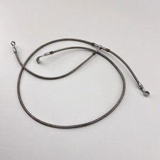 Harley Davidson Touring Softail Dyna Sportster Bremsleitung Dual Stahlflex