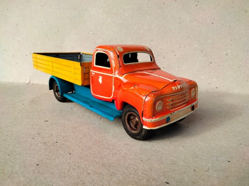 Tippco blechspielzeug lkw - blechspielzeug,