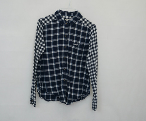 Hollister damen flanell bluse - damen,