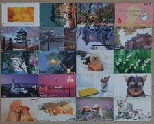 20 Verschidene Japanische Telefonkarten - Gebraucht