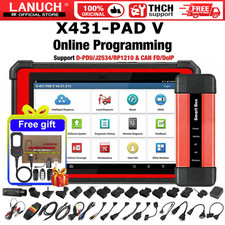 Launch X431 PAD V KFZ Diagnosegerät OBD2 Mit Keey Programmer Kits Remote Maker