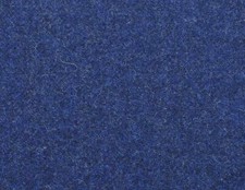 Pure Wolle Shetland Twill Stoff - Blau Depths