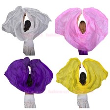 Solid Color 100% Seide Schal