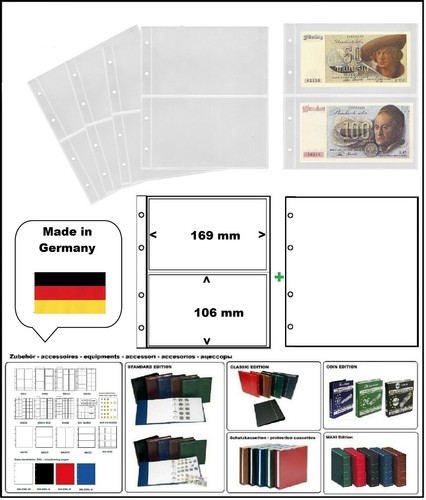 Banknotenhüllen numoh nh - numoh,