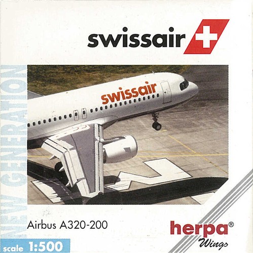 Airbus a320 200 swissair - a320-200, herpa