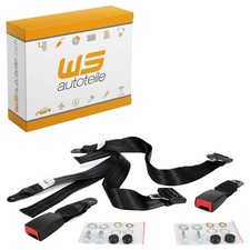 2x Sicherheitsgurt 2-Punkt