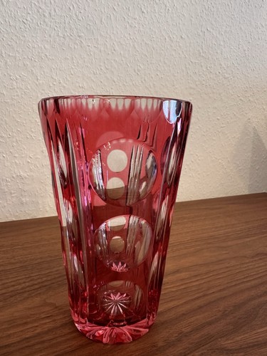Bleikristall vase - bleikristall,