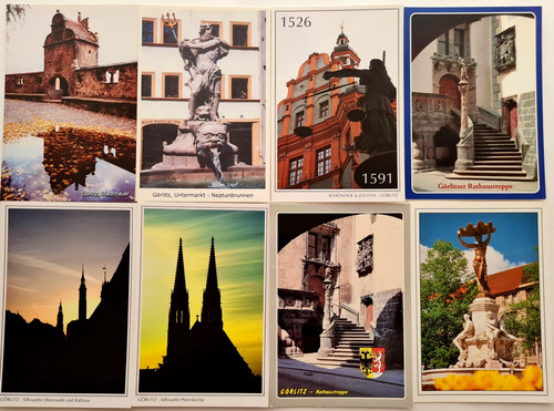 Postkarten lot görlitz - postkarten,
