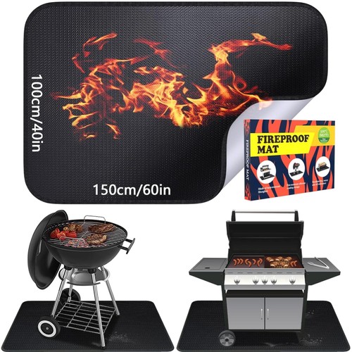 Feuerfeste unterlage 100x150cm - unterlage,