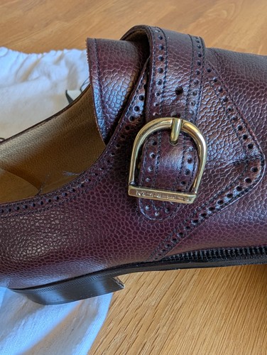 Moreschi monk schuhe - moreschi, bordeaux