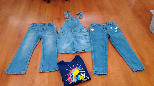 Bonprix mädchen denim set - mädchen, denim-set