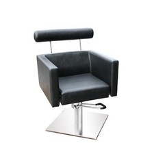 Comair Bedienungsstuhl Barcelona schwarz Friseurstuhl Einrichtung Stuhl Platz