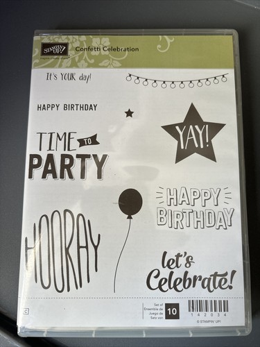 Stampin konfetti feier - stampin, up