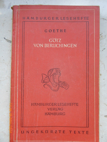 Goethe götz von - götz,
