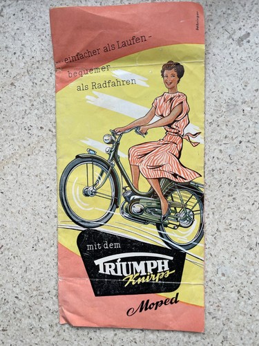 Triumph knirps original werbe - knirps,,