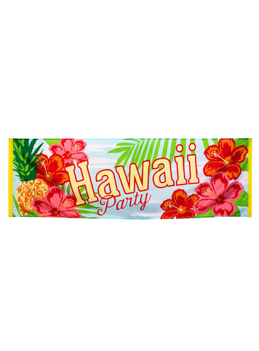 Hawaii party banner - party,