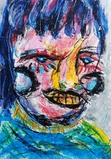 Portrait abstrakte moderne - portrait,