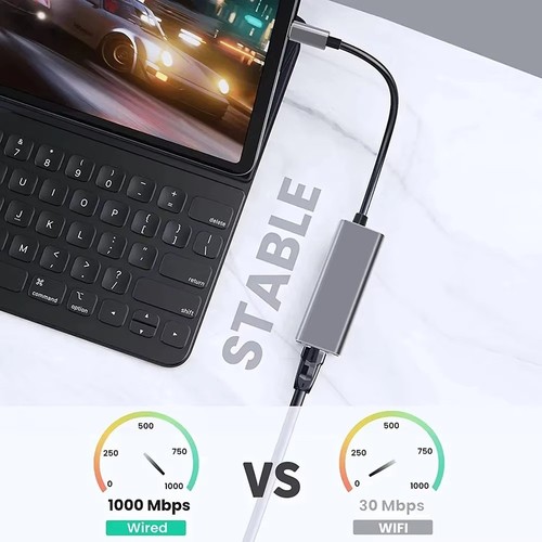 Usb ethernet lan adapter hub - c,
