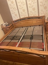 Bettrahmen Holz Massiv