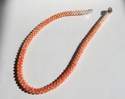 Korallen halskette collier - korallen,
