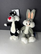 Bugs Bunny Sylvester Vintage Warner Bros 1997 Plüsch Stoffigur  NEU✅ TOP✅ TAG