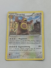 Pokémon TCG Einzelkarte Ursaring bespielt