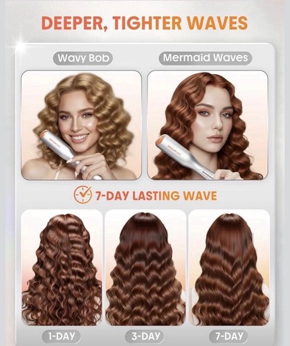 Hair waver mermaid crimper - waver,