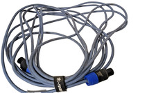 Lautsprecherkabel Vollgeschirmtes  Kabel  Speakon  mit Neutrik Stecker 2X2,5
