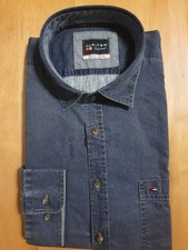 Jupiterhemd 1/1 jeansblau 100