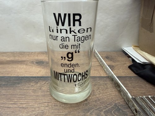 Flirt bierglas spruchglas - flirt,