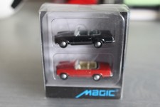 Herpa/Magic Konvolut/Sammlung Mercedes Benz 230 SL Cabrio `65 schwarz, rot OVP