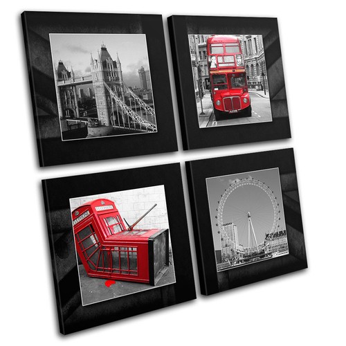 London red bus phonebox flag - red,