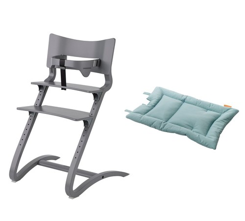 Leander stuhl grau - grau, lackiert