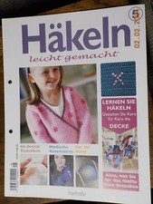 HÄKELN LEICHT GEMACHT Nr. 5 hachette Verlag Neuwertig neupreis 4,99€