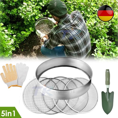 Erdsieb garten metall 30cm - erdsieb,