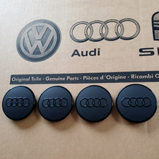 original Audi Radnabenkappen für Alufelgen Felgendeckel Nabendeckel Ringe Kappen