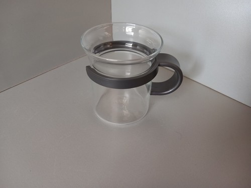 Teeglas mit kunststoffhenkel - teeglas,