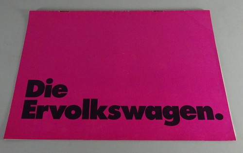 Prospekt erfolgswagen - prospekt, vw
