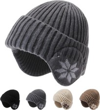 Beanie Strickmütze Damen