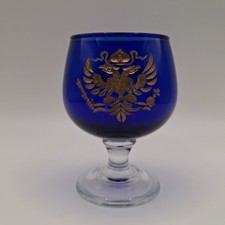 Antikes Kobaldglas mit
