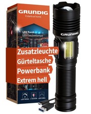 Taschenlampe LED USB C u. A