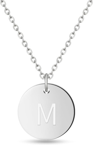 Buchstaben kette silber für - buchstaben,