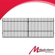 Einfahrtstor Schmiedezaune Metallzaun Zaunfeld Metalltor Tor 400 cm x 150 cm