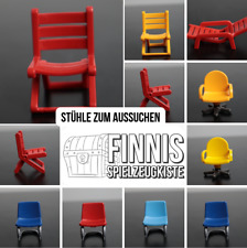 Playmobil Stuhl Liegestuhl Klappstuhl Schwingstuhl Bürostuhl zum Aussuchen