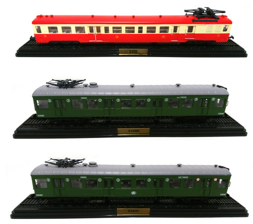 Satz von triebwagen - von, 1:87
