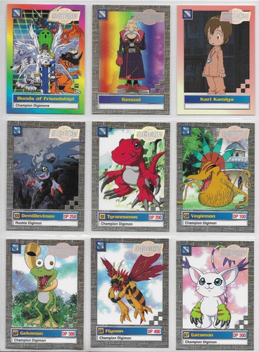 Komplett set digimon - komplett, x