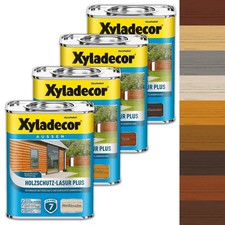 Xyladecor Holzschutz-Lasur PLUS 750ml Außen Imprägnierung Langzeit Farben