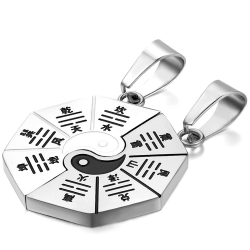 Paar kette yin yang 2 - yang:,